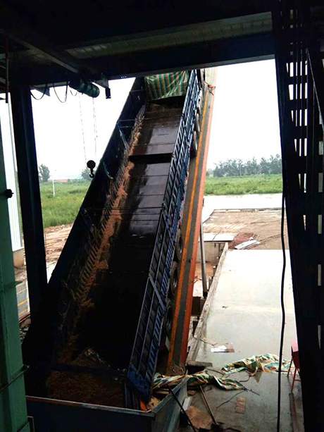底部支撐液壓卸車機